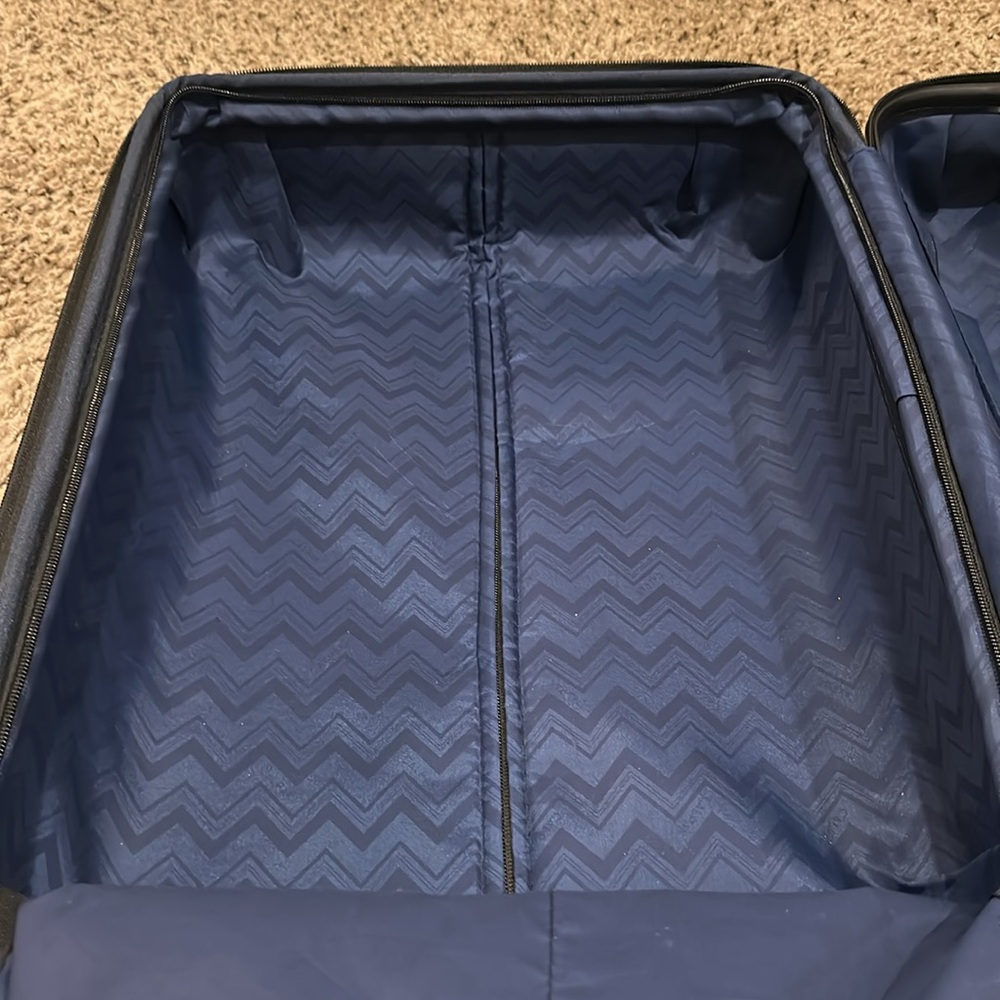 CALPAK Black Marble Carry On Rolling Suitcase - Picture 10 of 10